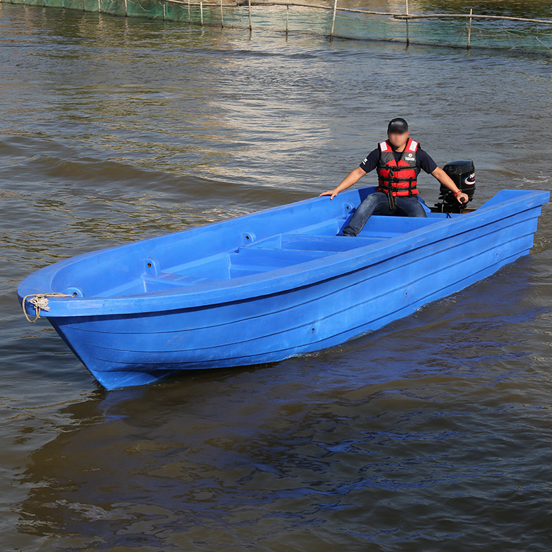 Fishing Boat Fiberglass - Double-layer plastic sea fishing boat assault