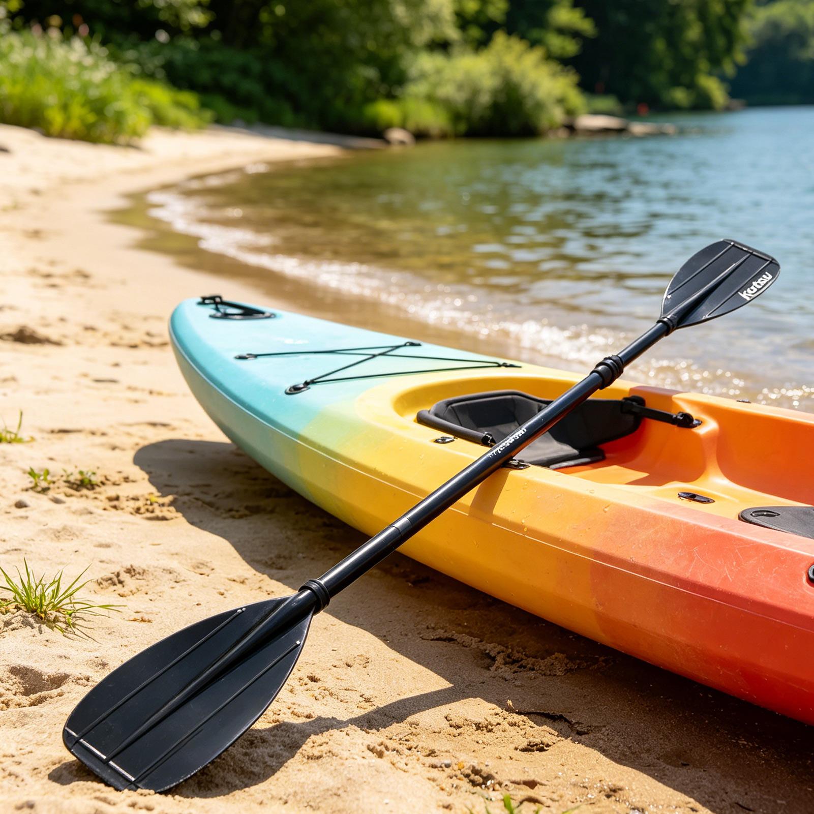 2-Section Carbon Fiber Kayak P - Fishing Boat Paddle review and price