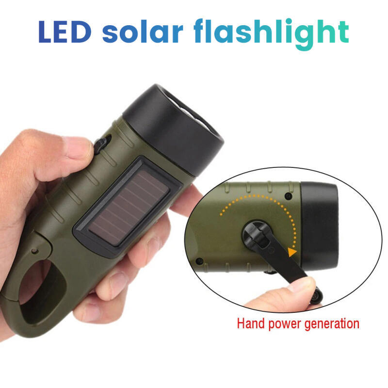 Hand Crank Solar Powered Recha - Fishing Boat Navigation Light review and price